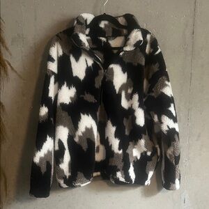 Eddie Bauer Fleece Half Zip Jacket